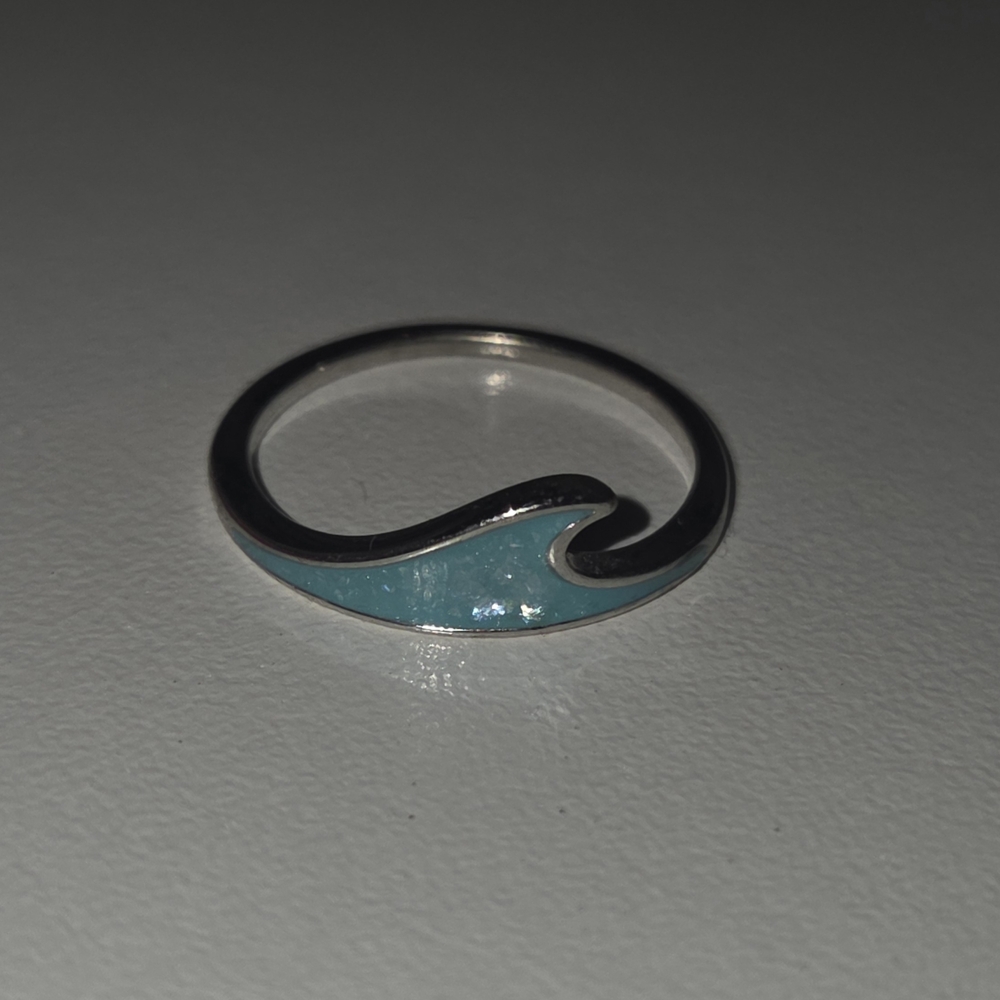 Blue Wave Ring